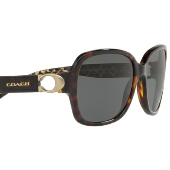 Coach Accessories - 🎉2021 SALE!🎉COACH TORTOISE Rectangle Sunglasses!